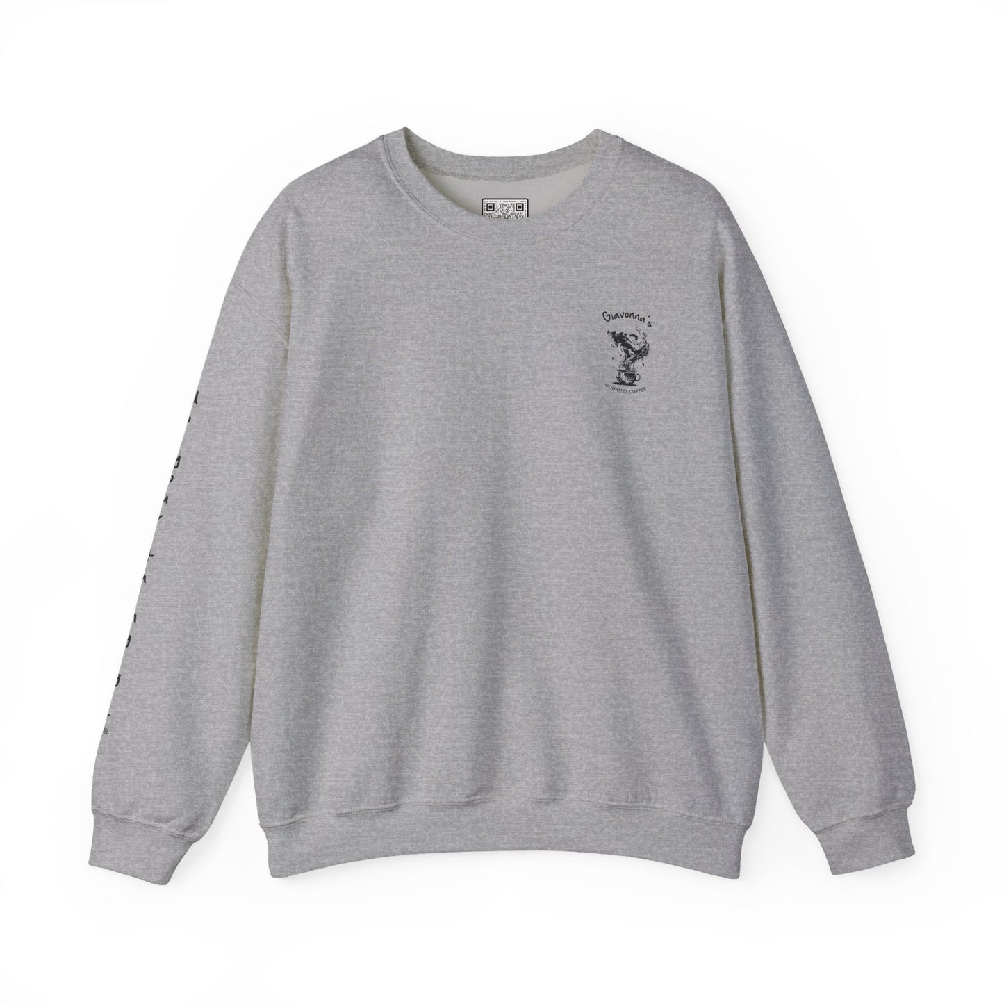 Gourmet Coffee Crewneck Sweatshirt, Cozy Coffee Lover Gift, Unisex Pullover for Baristas, Homebrew Enthusiasts, Warm Winter Apparel