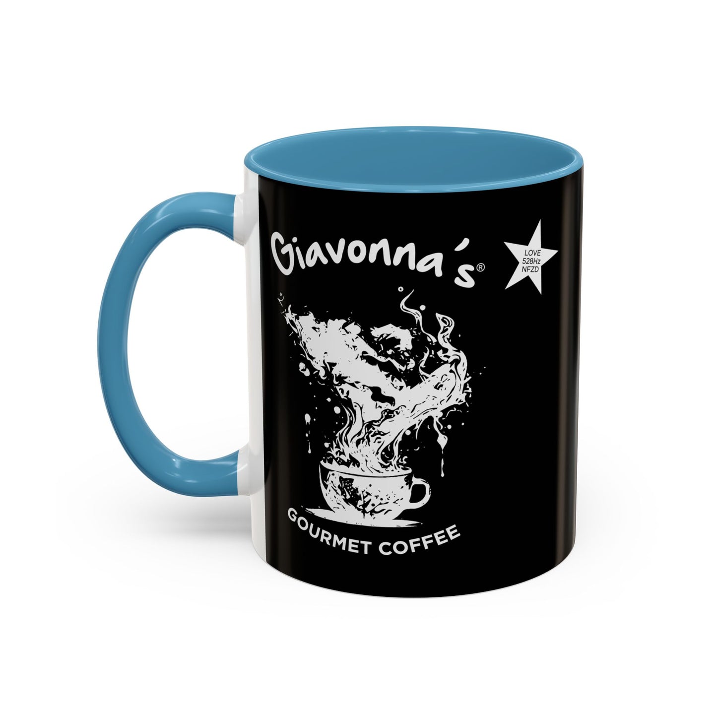 Gourmet Coffee Accent Mug - Perfect for Coffee Lovers, Gift for Him/Her, Office Decor, Birthday Presents, Home Kitchen