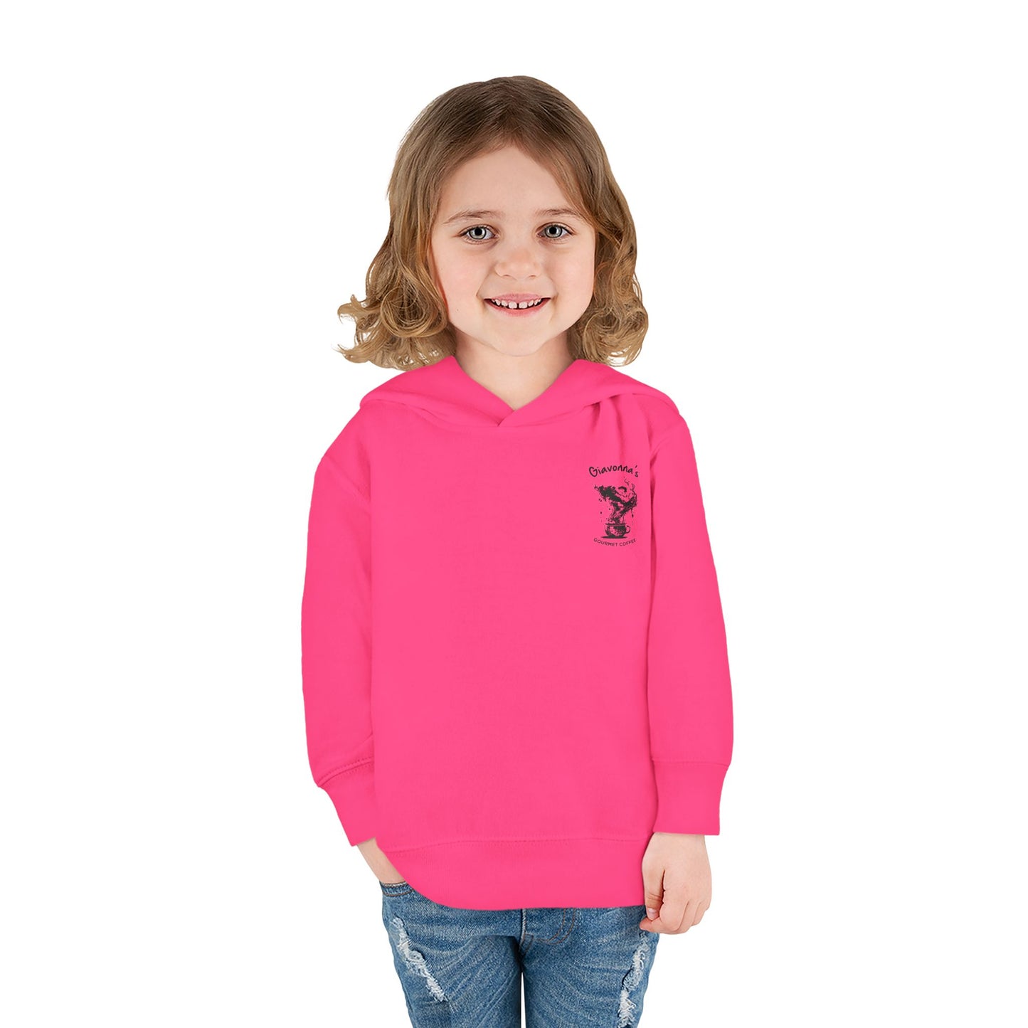 Custom Toddler Hoodie, Perfect for Coffee Lovers, Kids' Fashion, Birthday Gift, Everyday Wear, Personalized Kids' Clothing