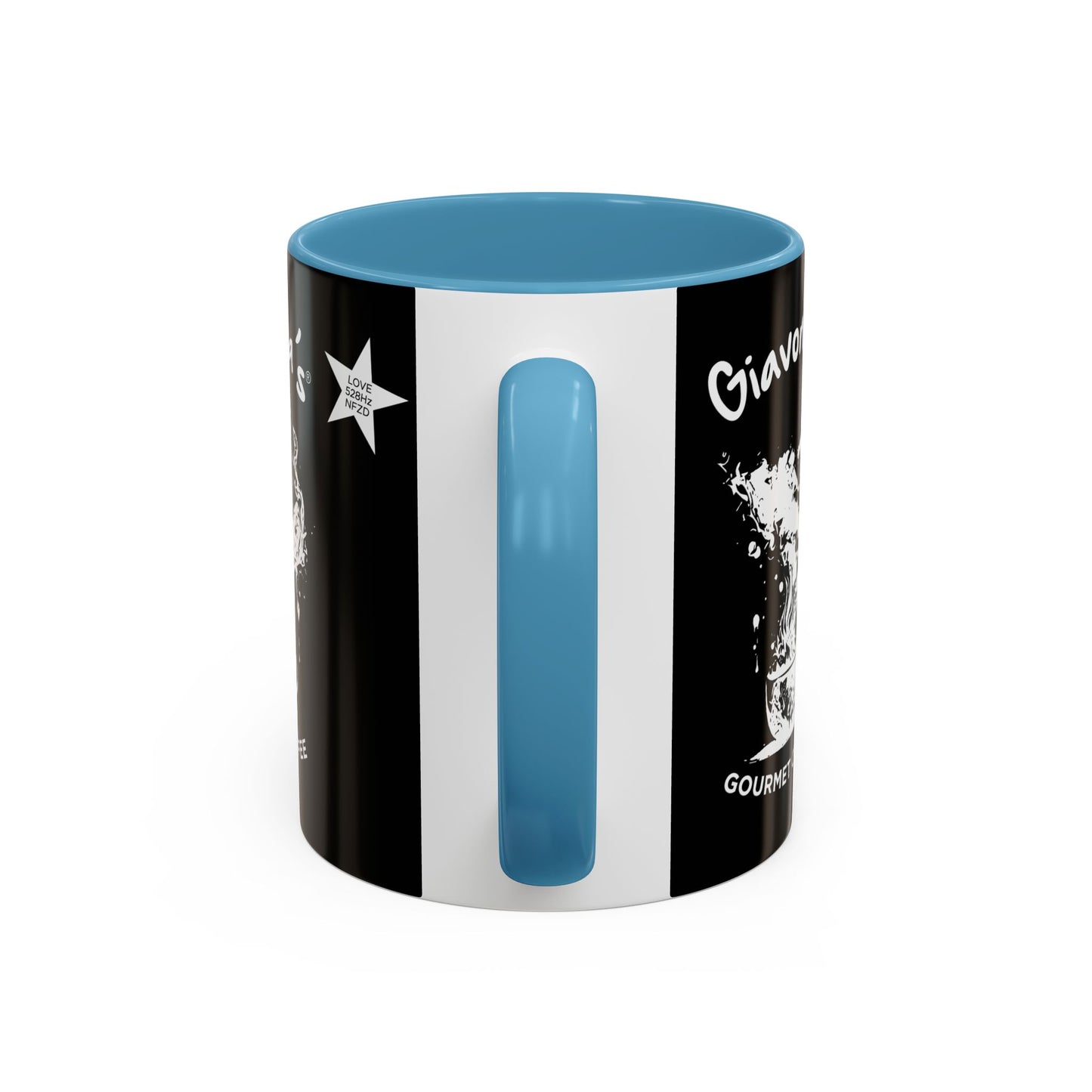Gourmet Coffee Accent Mug - Perfect for Coffee Lovers, Gift for Him/Her, Office Decor, Birthday Presents, Home Kitchen