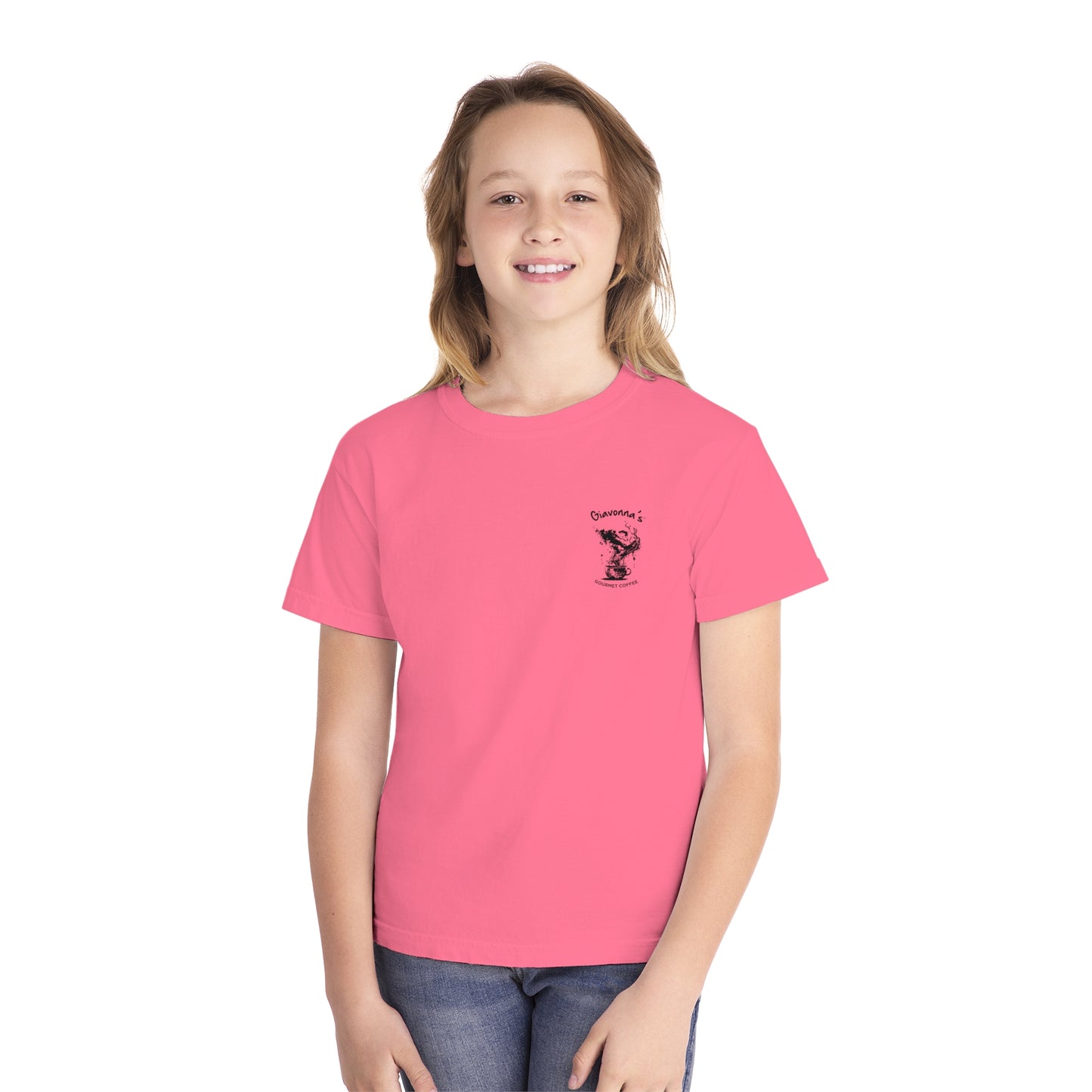 Youth Coffee Lovers Tee, Perfect for Casual Days, Gifts for Young Coffee Enthusiasts, Birthday Present, Cozy Everyday Wear