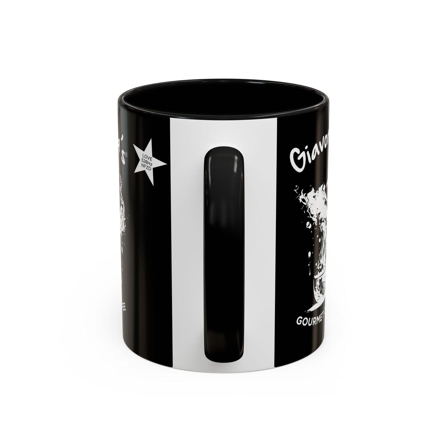 Gourmet Coffee Accent Mug - Perfect for Coffee Lovers, Gift for Him/Her, Office Decor, Birthday Presents, Home Kitchen