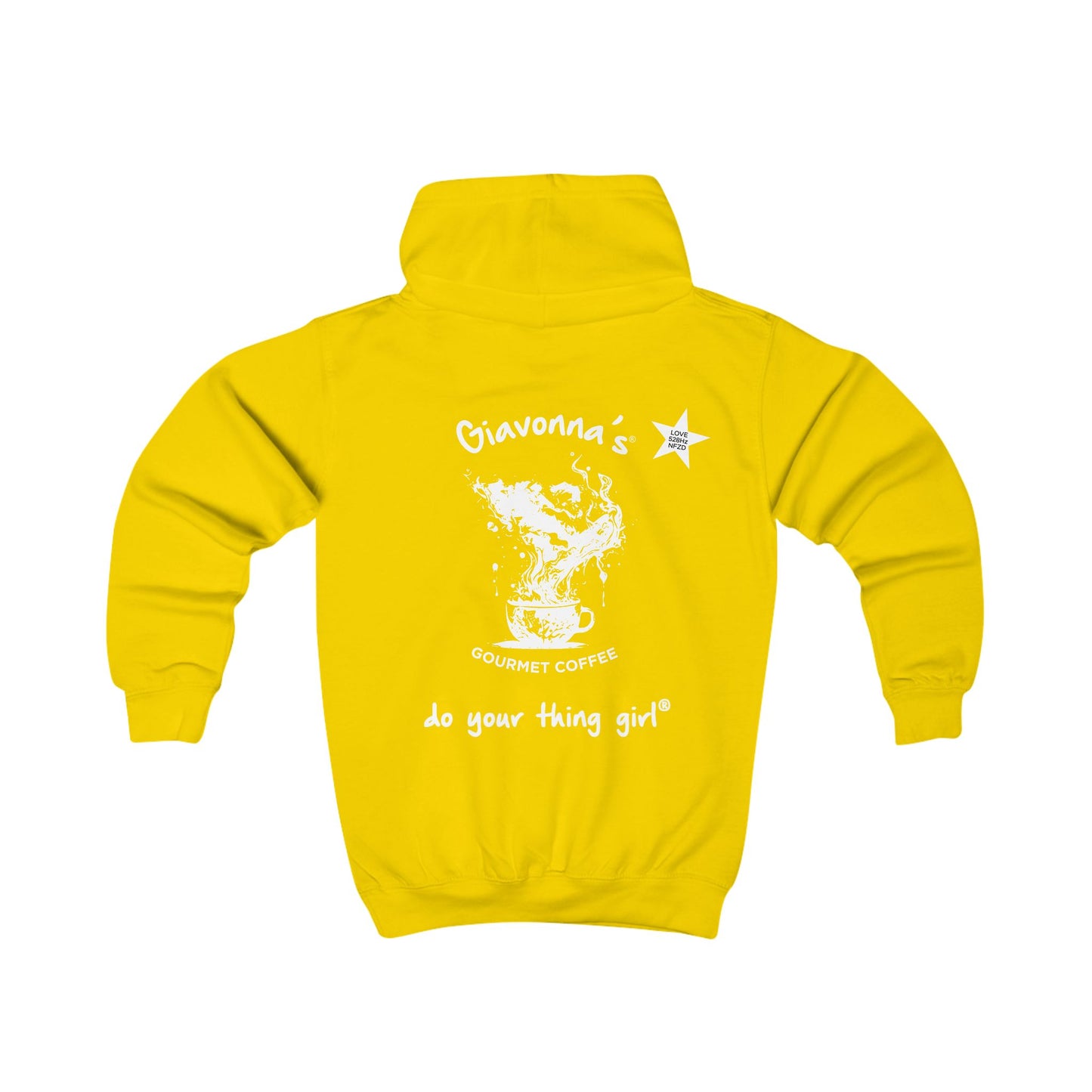 Personalized Kids Hoodie, Customizable Children's Sweatshirt, Gift for Young Coffee Lovers, Birthday Present, Cozy Kids Apparel