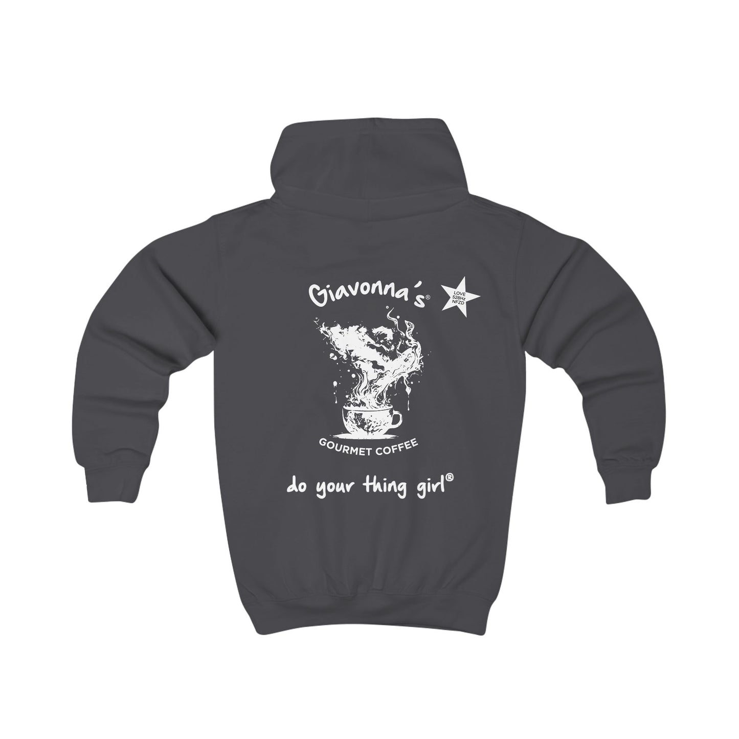 Personalized Kids Hoodie, Customizable Children's Sweatshirt, Gift for Young Coffee Lovers, Birthday Present, Cozy Kids Apparel
