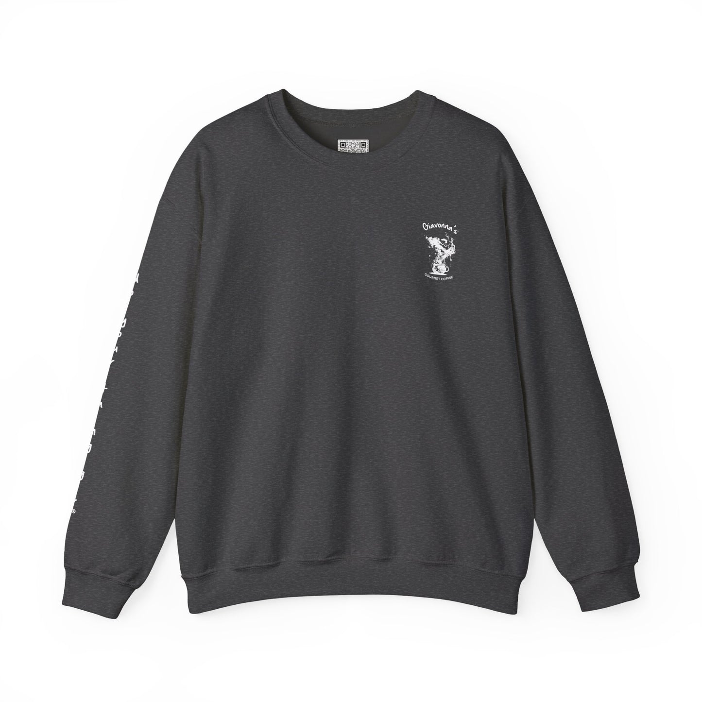 Gourmet Coffee Crewneck Sweatshirt, Cozy Coffee Lover Gift, Unisex Pullover for Baristas, Homebrew Enthusiasts, Warm Winter Apparel