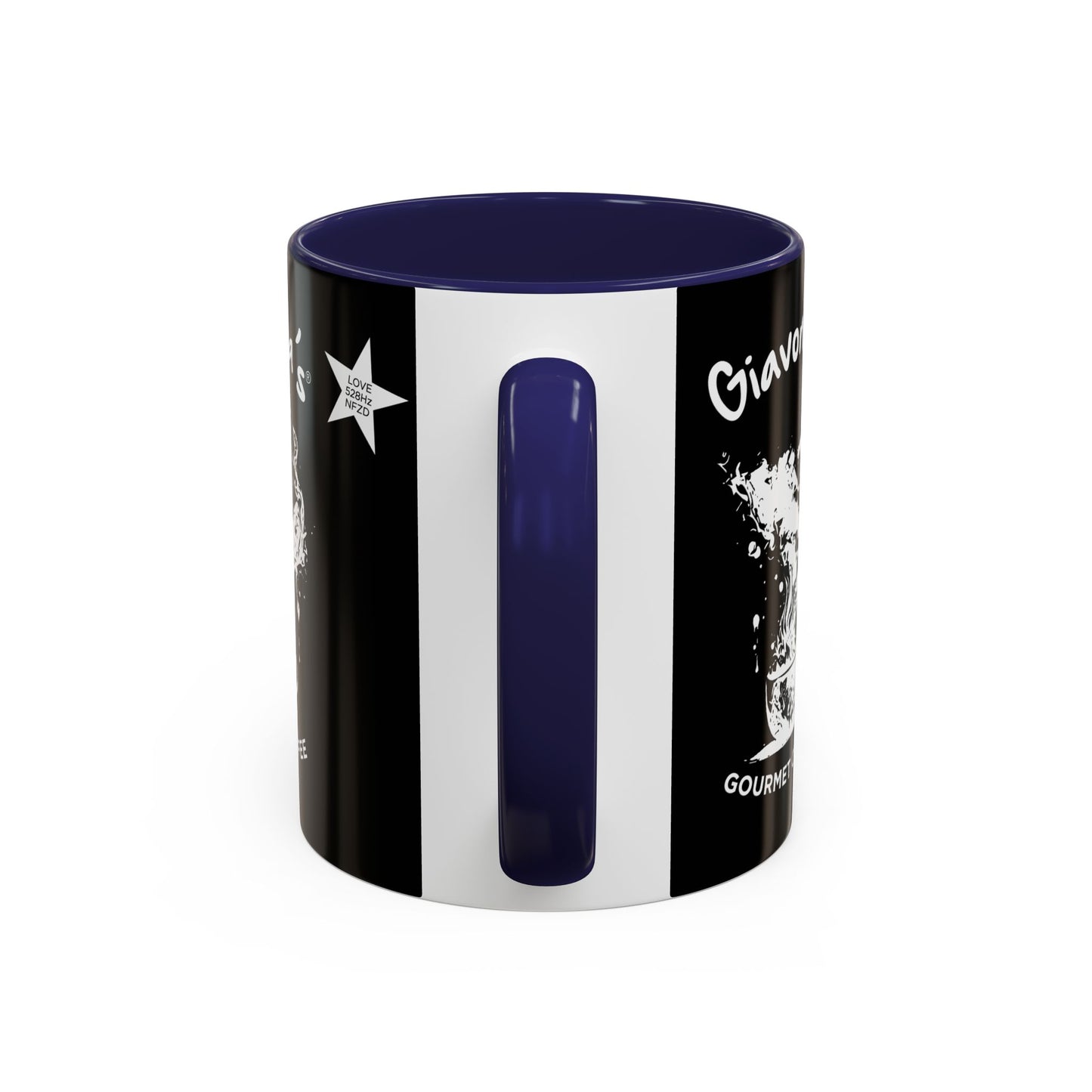 Gourmet Coffee Accent Mug - Perfect for Coffee Lovers, Gift for Him/Her, Office Decor, Birthday Presents, Home Kitchen