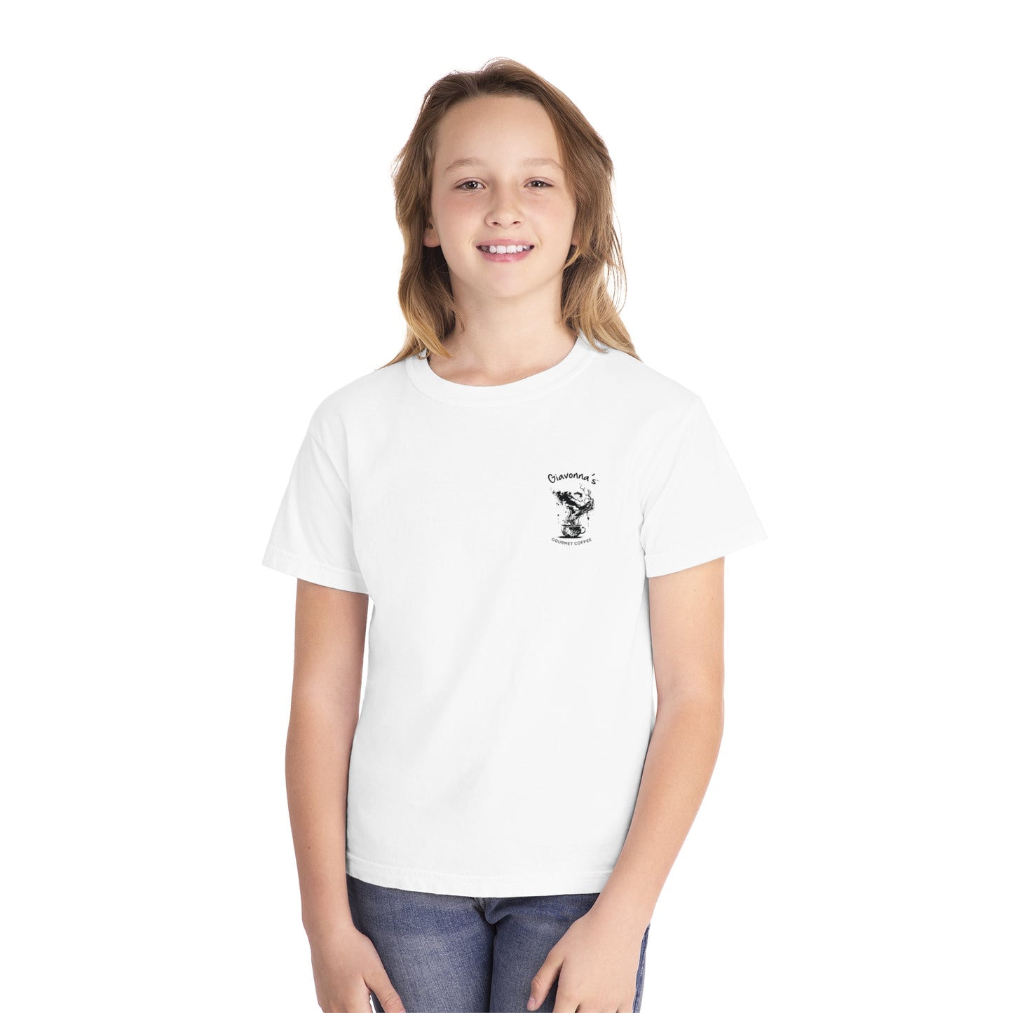 Youth Coffee Lovers Tee, Perfect for Casual Days, Gifts for Young Coffee Enthusiasts, Birthday Present, Cozy Everyday Wear