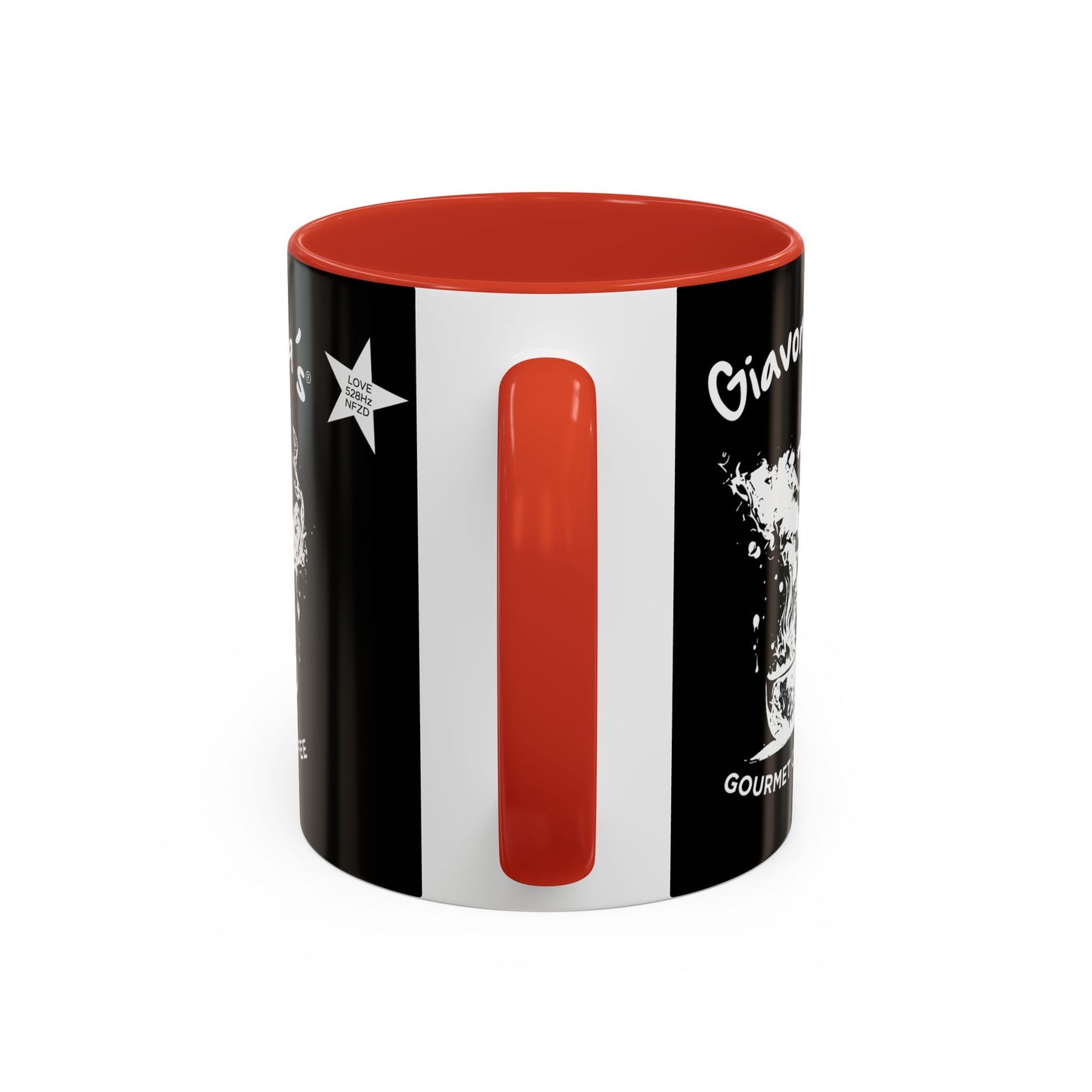 Gourmet Coffee Accent Mug - Perfect for Coffee Lovers, Gift for Him/Her, Office Decor, Birthday Presents, Home Kitchen