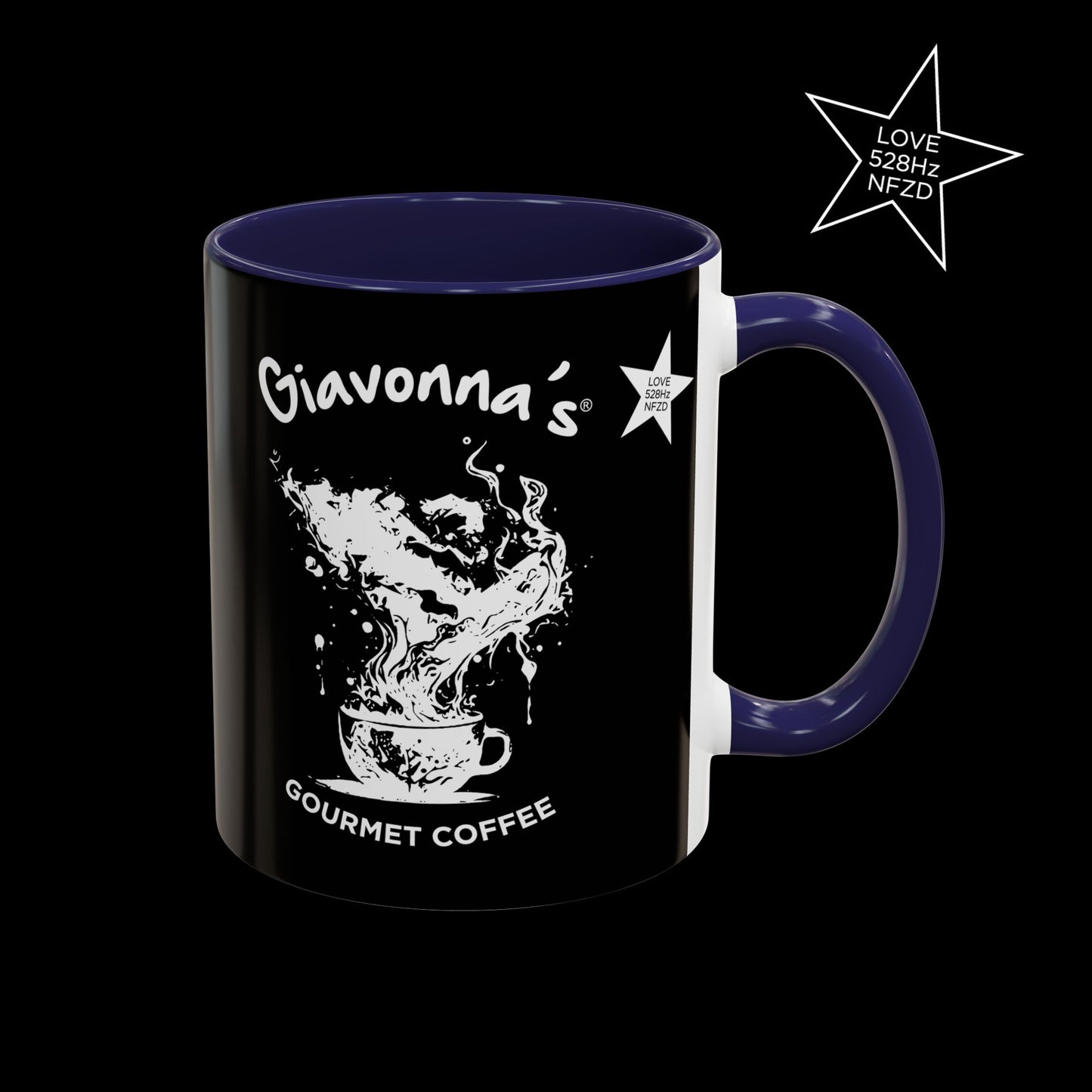 Gourmet Coffee Accent Mug - Perfect for Coffee Lovers, Gift for Him/Her, Office Decor, Birthday Presents, Home Kitchen