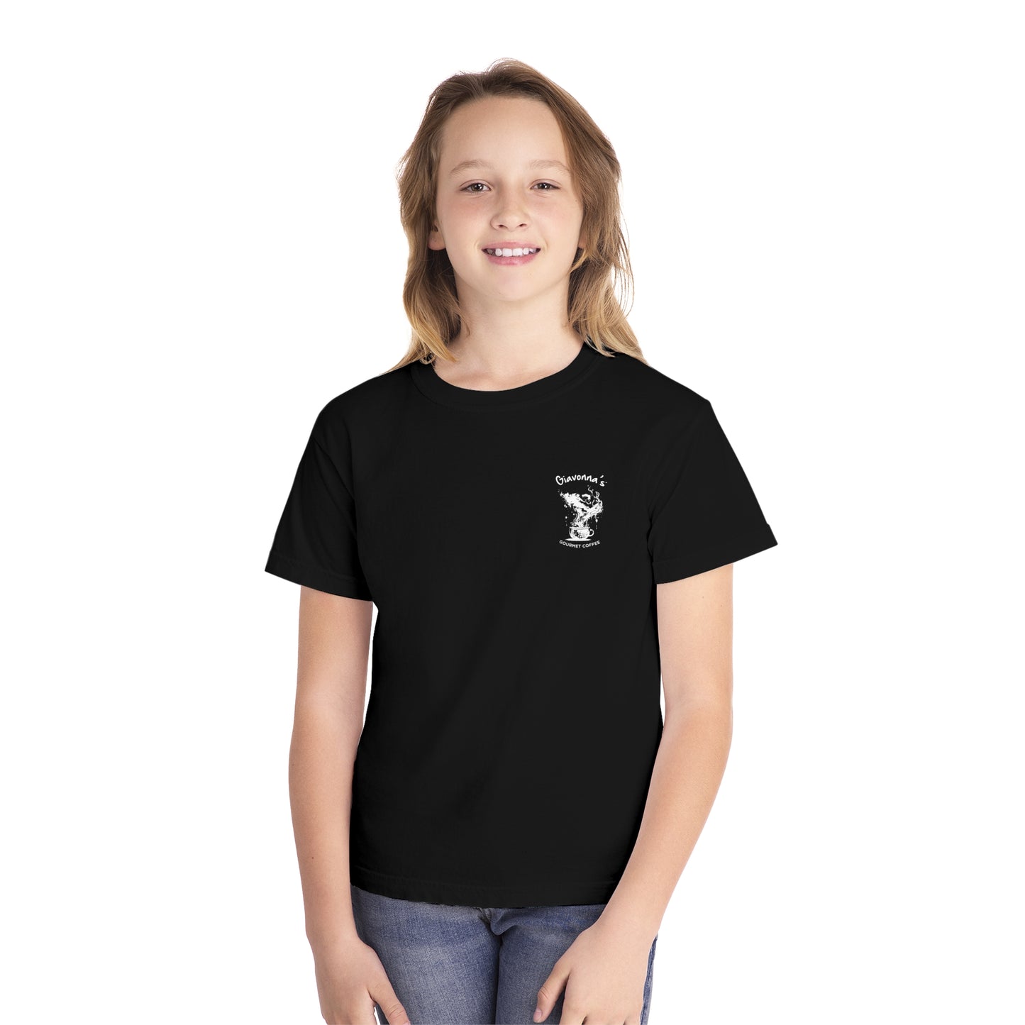 Youth Coffee Lovers Tee, Perfect for Casual Days, Gifts for Young Coffee Enthusiasts, Birthday Present, Cozy Everyday Wear