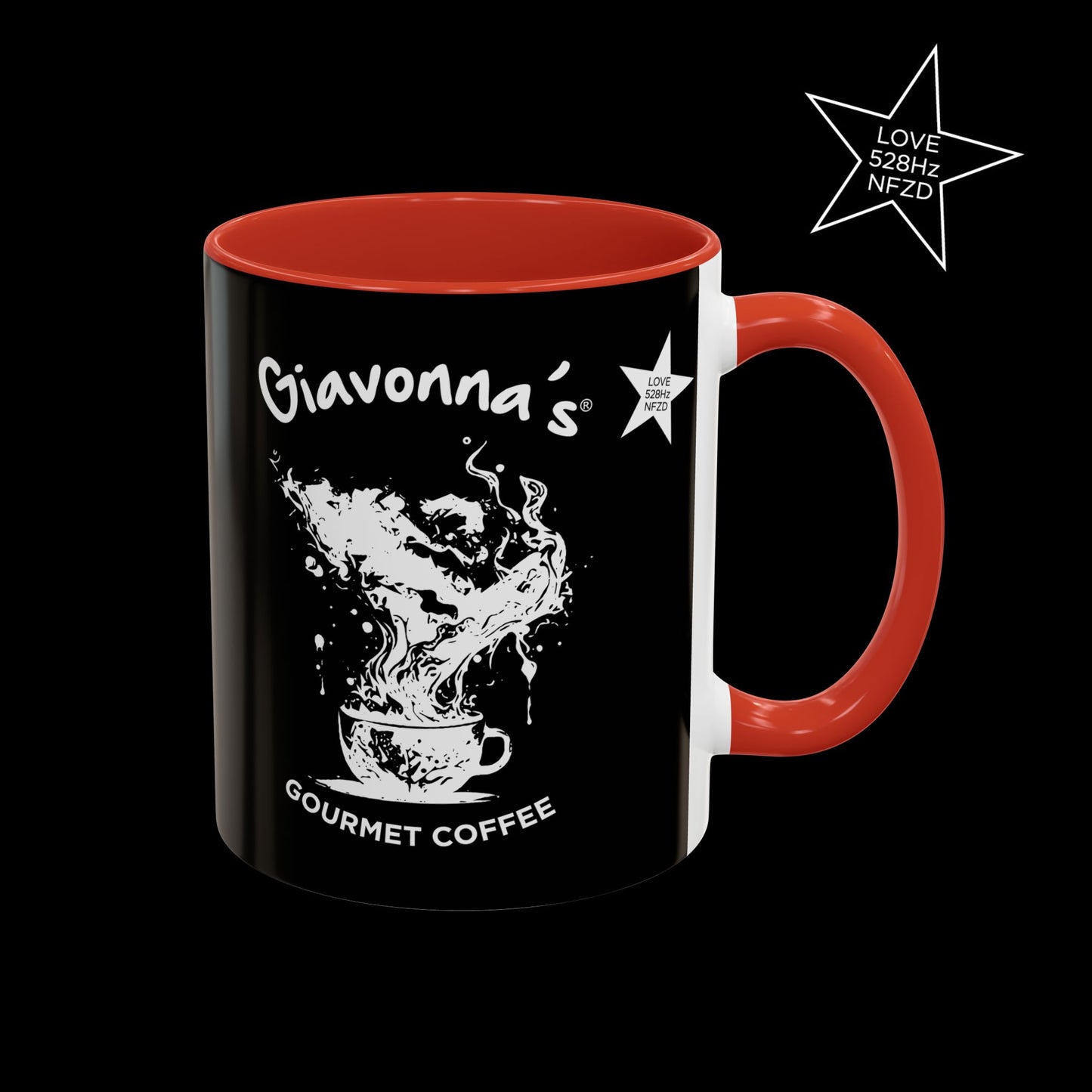 Gourmet Coffee Accent Mug - Perfect for Coffee Lovers, Gift for Him/Her, Office Decor, Birthday Presents, Home Kitchen