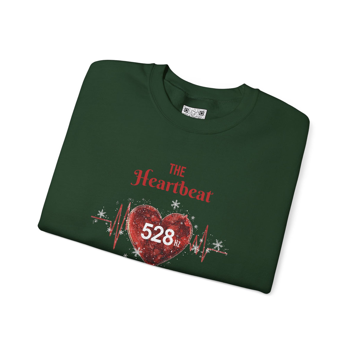 "The Heartbeat 528 of Our Holiday Season" Limited Edition Holiday Crewneck