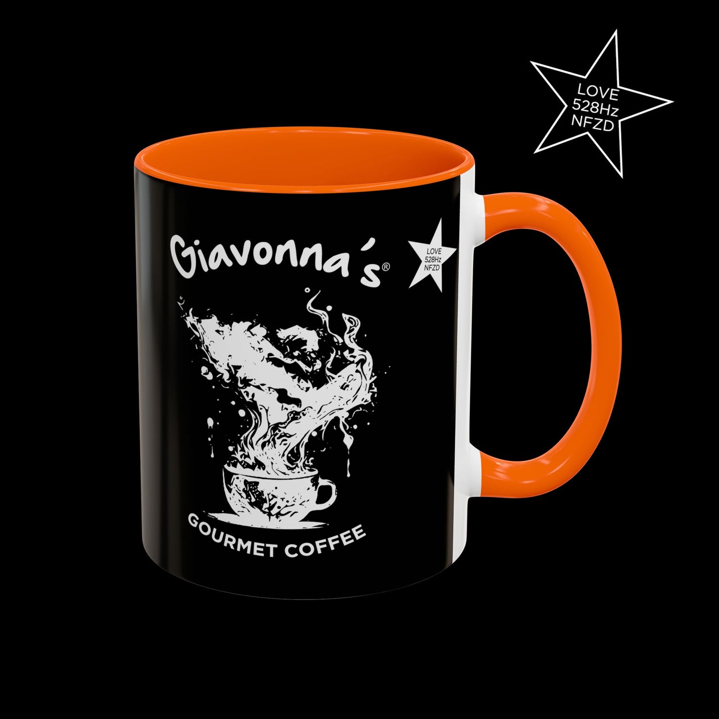Gourmet Coffee Accent Mug - Perfect for Coffee Lovers, Gift for Him/Her, Office Decor, Birthday Presents, Home Kitchen