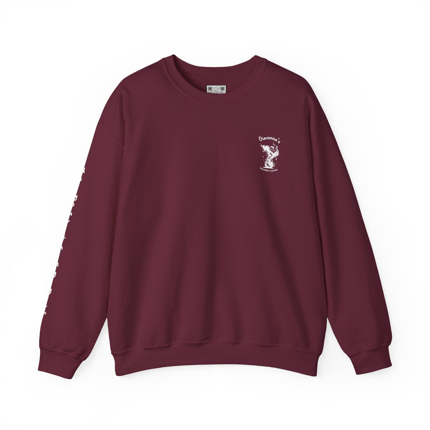 Gourmet Coffee Crewneck Sweatshirt, Cozy Coffee Lover Gift, Unisex Pullover for Baristas, Homebrew Enthusiasts, Warm Winter Apparel