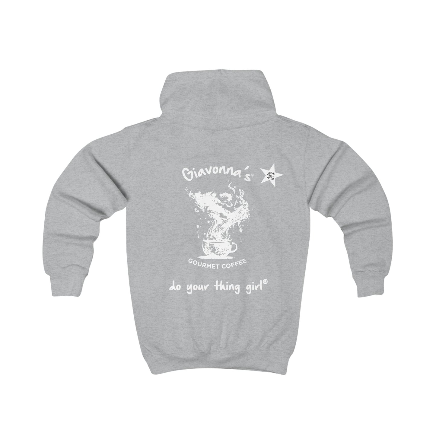 Personalized Kids Hoodie, Customizable Children's Sweatshirt, Gift for Young Coffee Lovers, Birthday Present, Cozy Kids Apparel