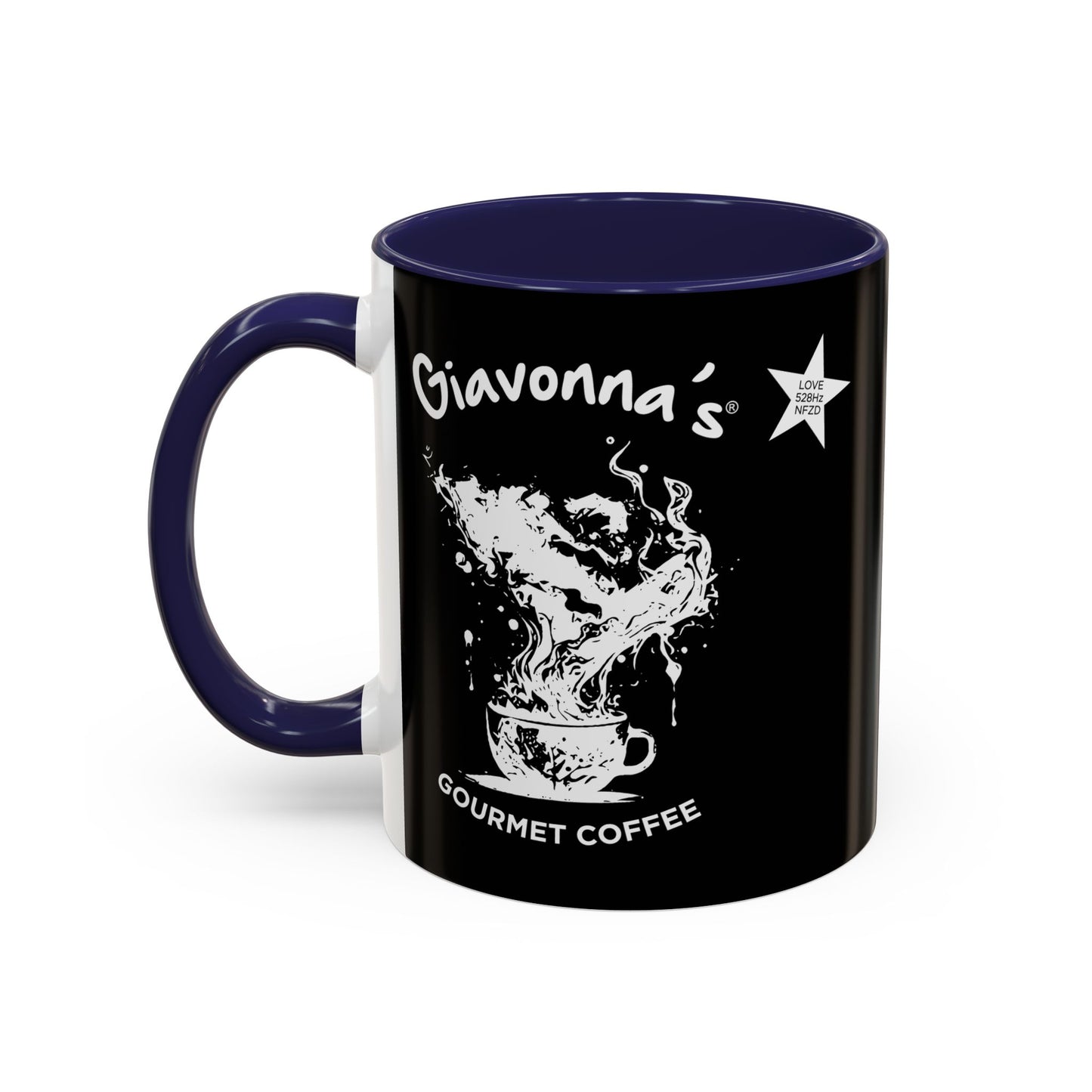 Gourmet Coffee Accent Mug - Perfect for Coffee Lovers, Gift for Him/Her, Office Decor, Birthday Presents, Home Kitchen