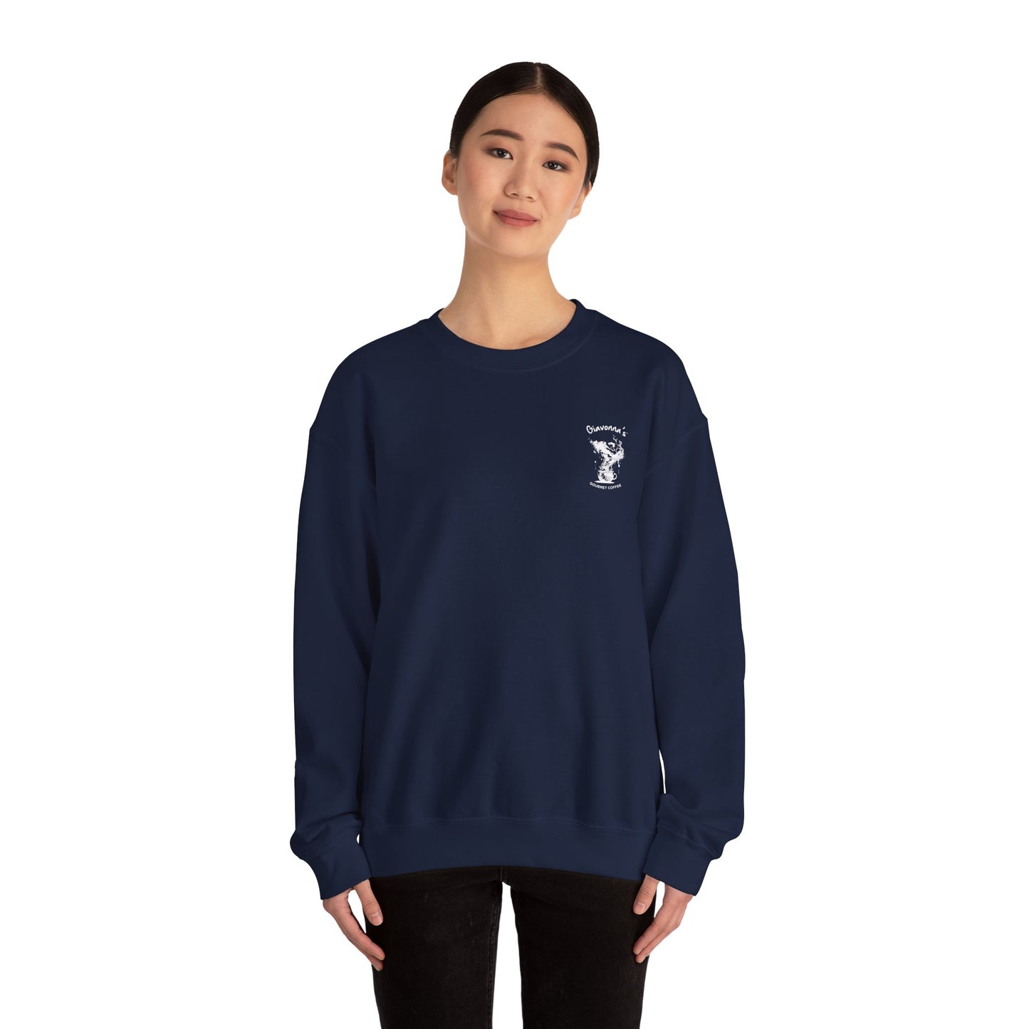 Gourmet Coffee Crewneck Sweatshirt, Cozy Coffee Lover Gift, Unisex Pullover for Baristas, Homebrew Enthusiasts, Warm Winter Apparel