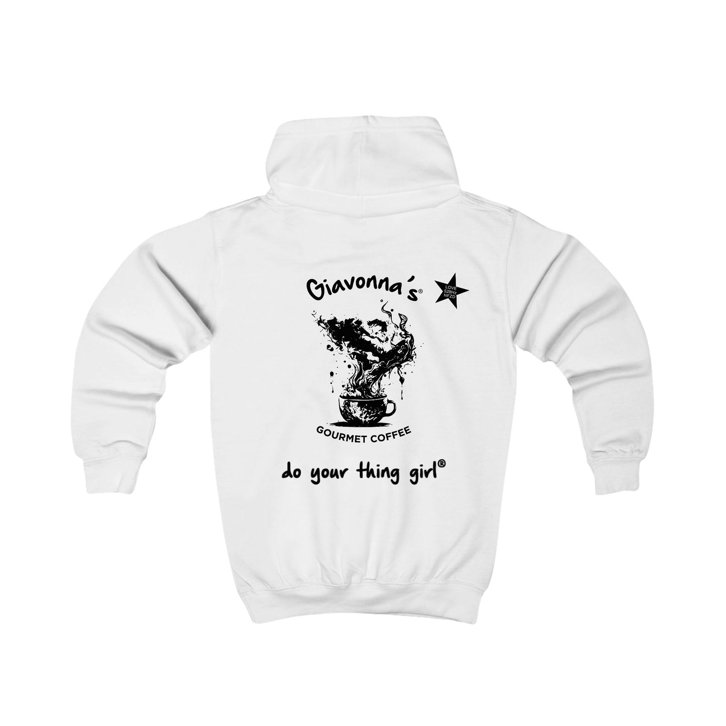 Personalized Kids Hoodie, Customizable Children's Sweatshirt, Gift for Young Coffee Lovers, Birthday Present, Cozy Kids Apparel