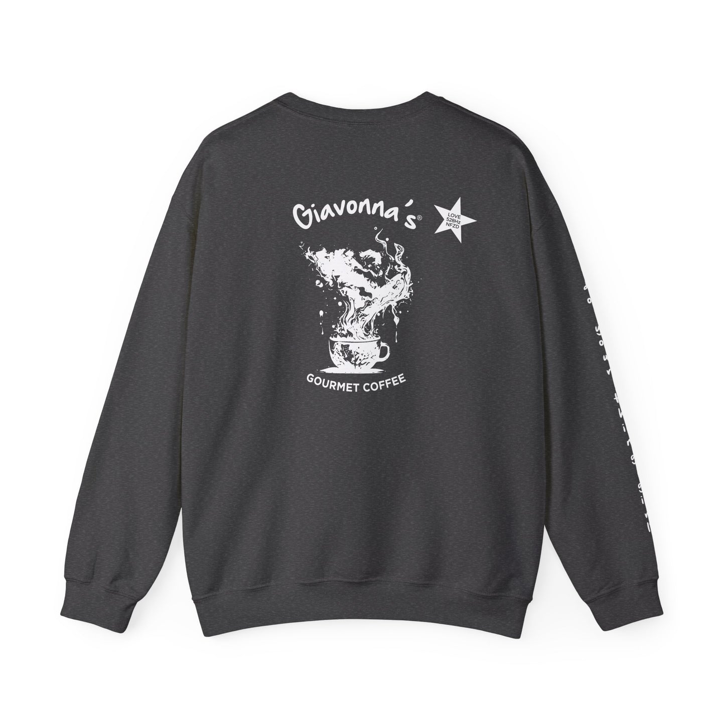 Gourmet Coffee Crewneck Sweatshirt, Cozy Coffee Lover Gift, Unisex Pullover for Baristas, Homebrew Enthusiasts, Warm Winter Apparel