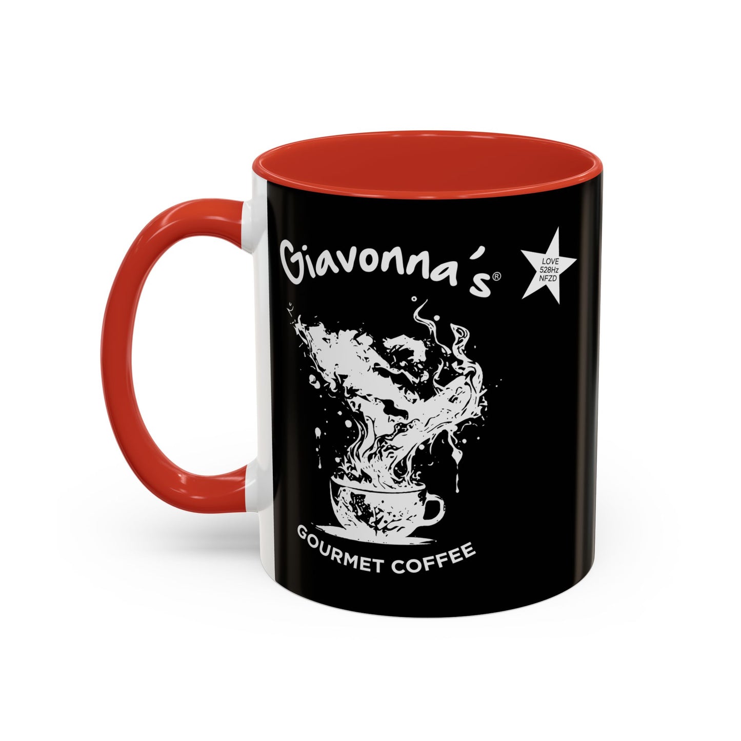 Gourmet Coffee Accent Mug - Perfect for Coffee Lovers, Gift for Him/Her, Office Decor, Birthday Presents, Home Kitchen