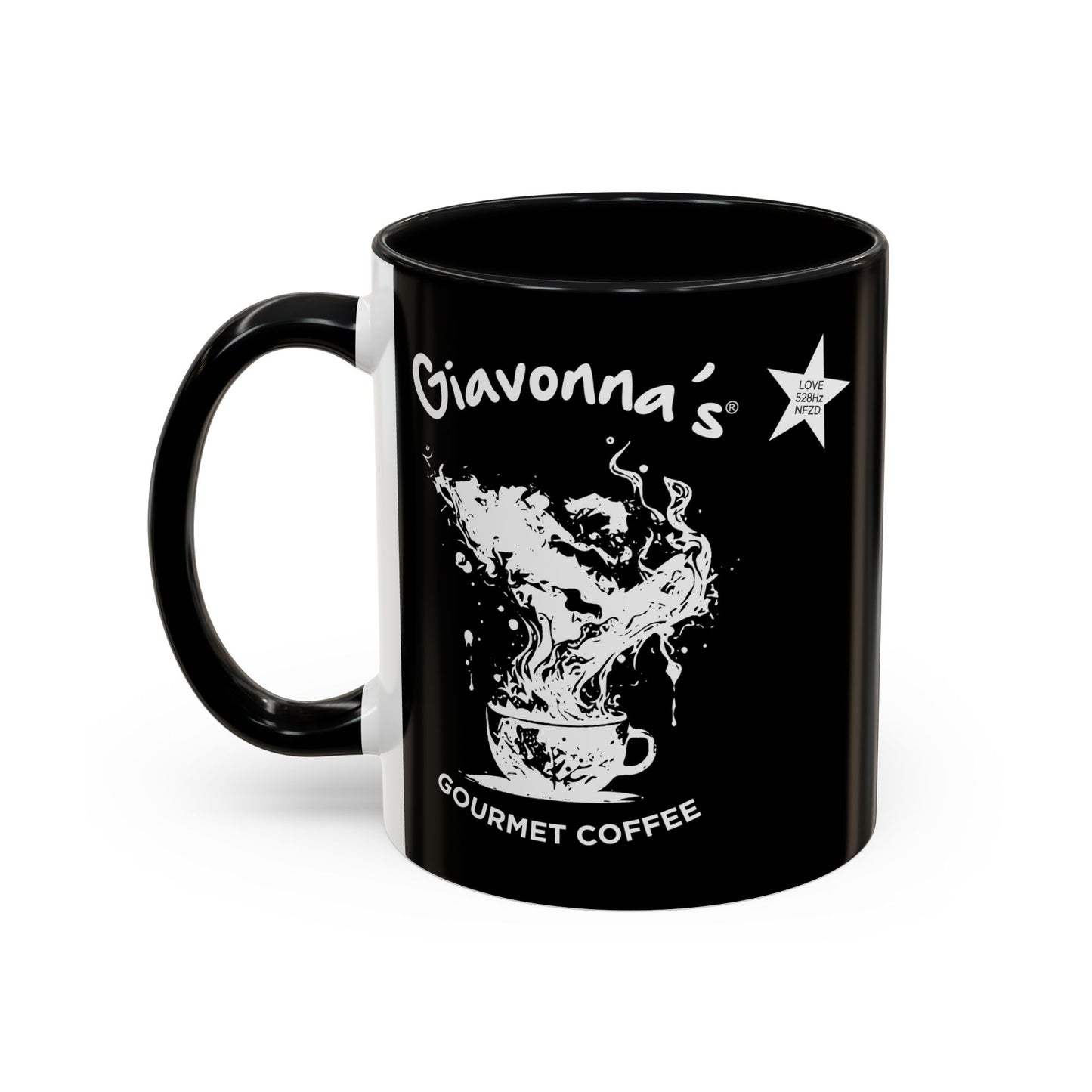Gourmet Coffee Accent Mug - Perfect for Coffee Lovers, Gift for Him/Her, Office Decor, Birthday Presents, Home Kitchen