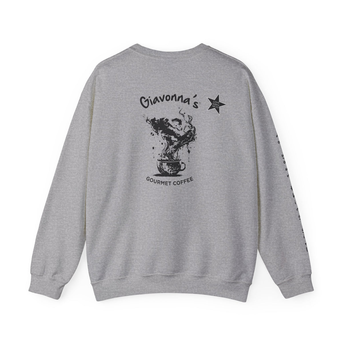 Giavonna's Gourmet Coffee Crewneck Sweatshirt