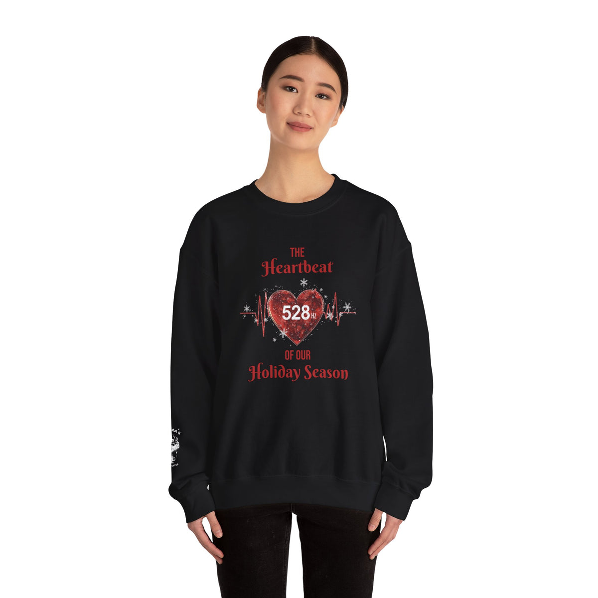 "The Heartbeat 528 of Our Holiday Season" Limited Edition Holiday Crewneck