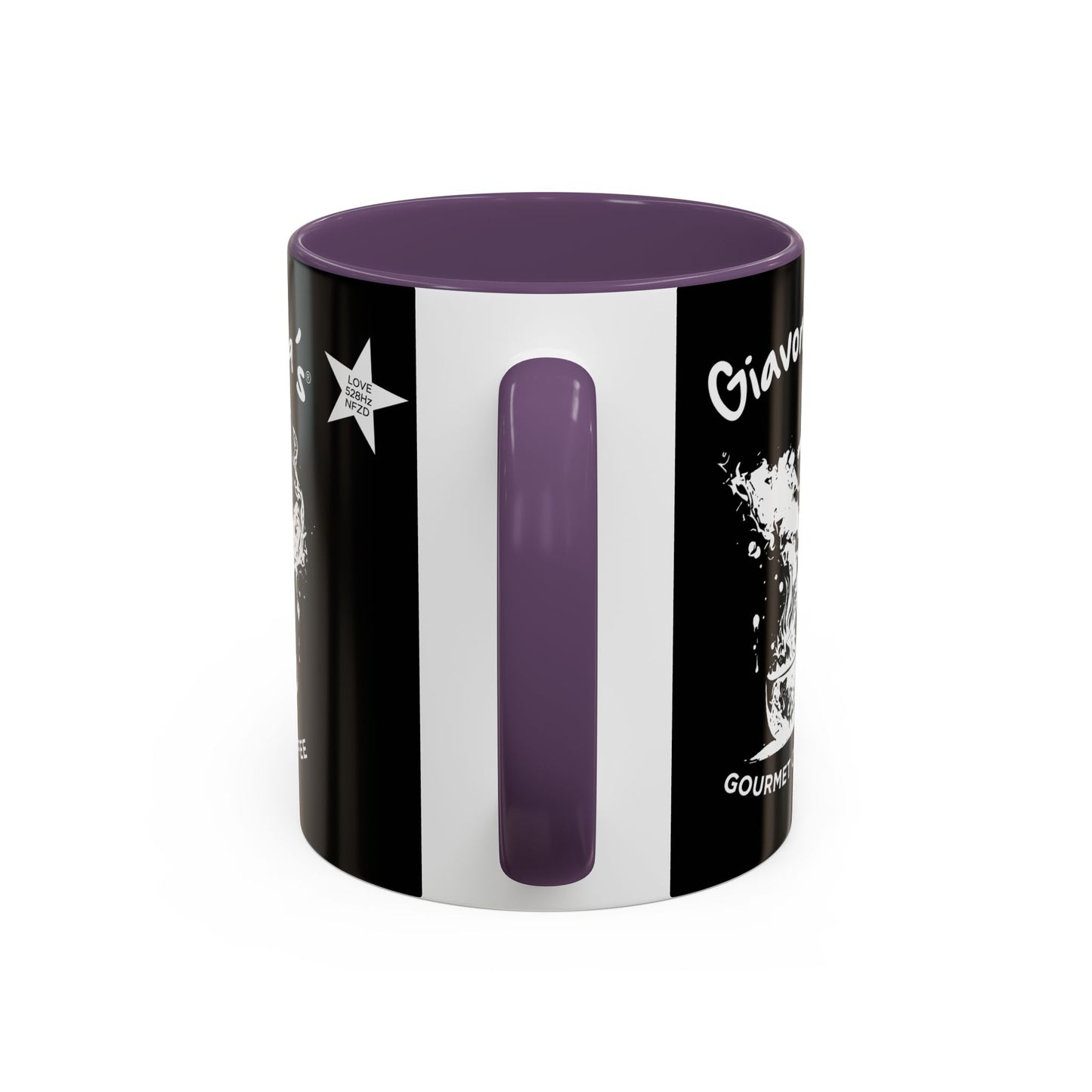 Gourmet Coffee Accent Mug - Perfect for Coffee Lovers, Gift for Him/Her, Office Decor, Birthday Presents, Home Kitchen