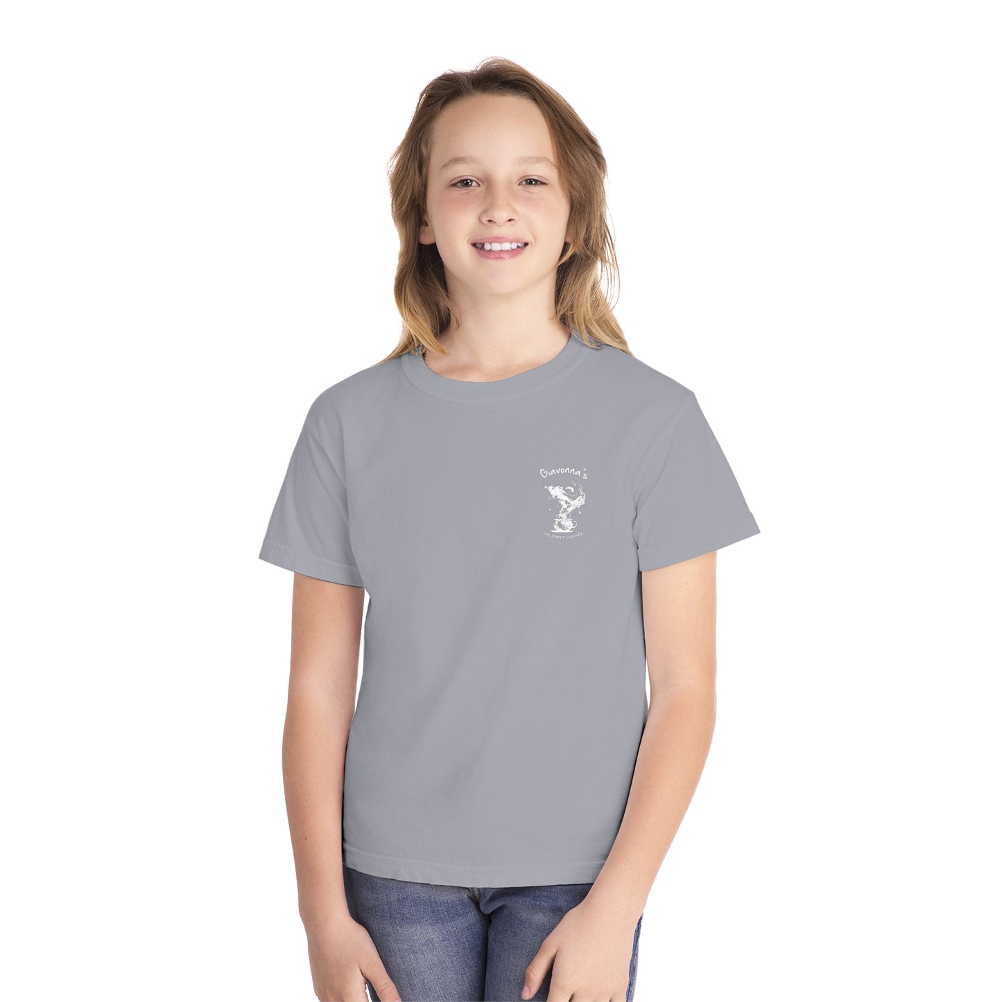 Youth Coffee Lovers Tee, Perfect for Casual Days, Gifts for Young Coffee Enthusiasts, Birthday Present, Cozy Everyday Wear