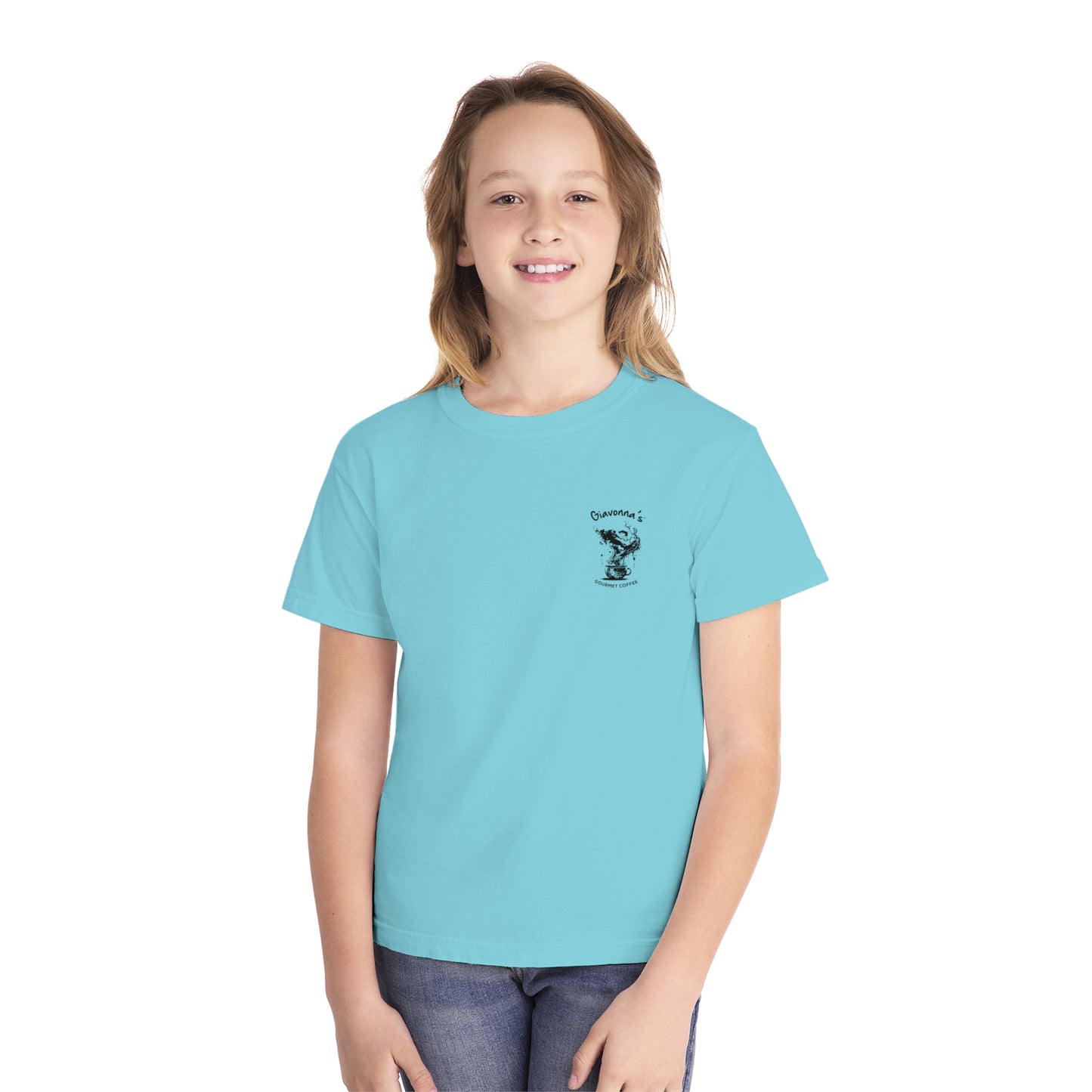 Youth Coffee Lovers Tee, Perfect for Casual Days, Gifts for Young Coffee Enthusiasts, Birthday Present, Cozy Everyday Wear
