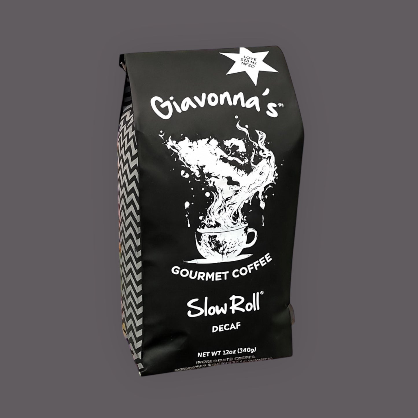 Giavonna’s Gourmet Coffee – Slow Roll Decaf Blend - 528Hz Infused