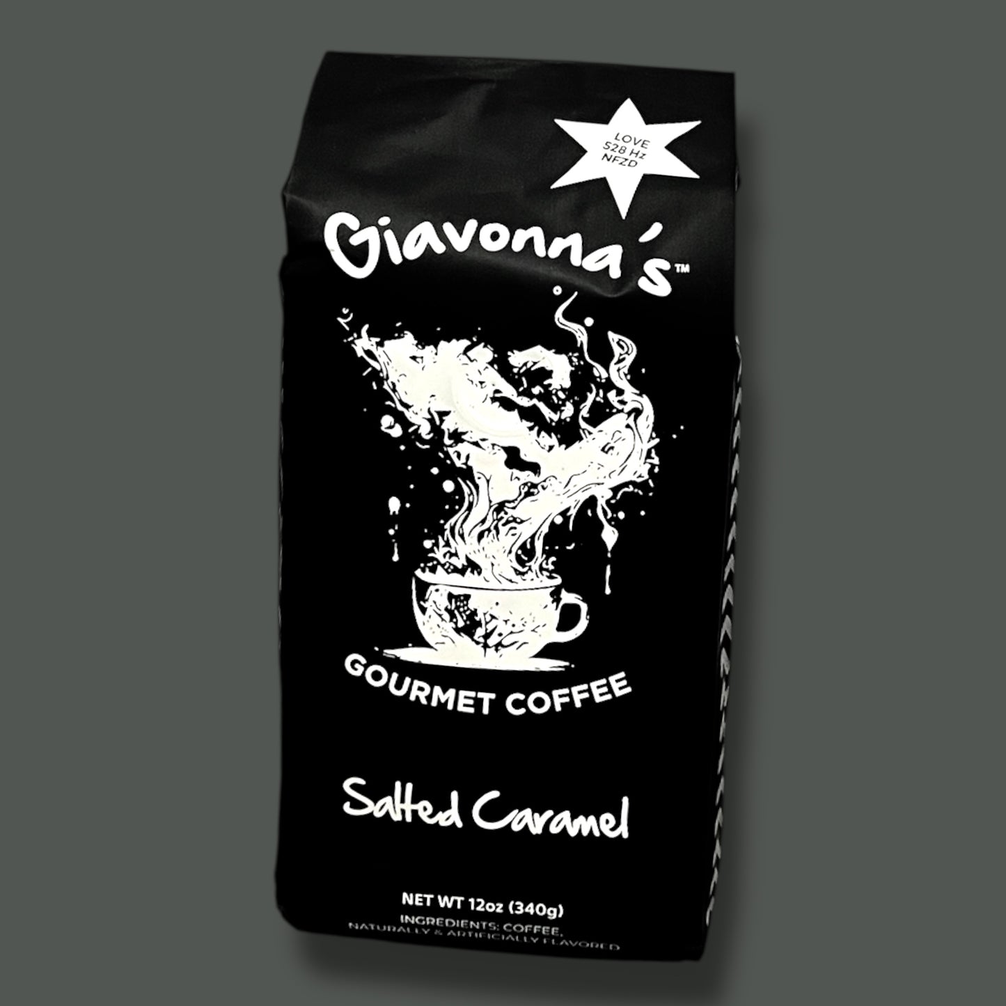 Giavonna’s Gourmet Coffee – Salted Caramel Blend - 528Hz Infused