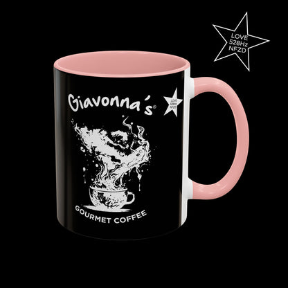 Gourmet Coffee Accent Mug - Perfect for Coffee Lovers, Gift for Him/Her, Office Decor, Birthday Presents, Home Kitchen