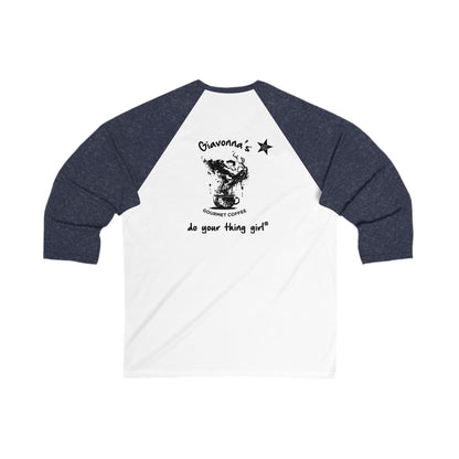 Unisex 3/4 Sleeve Baseball Tee