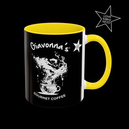 Gourmet Coffee Accent Mug - Perfect for Coffee Lovers, Gift for Him/Her, Office Decor, Birthday Presents, Home Kitchen