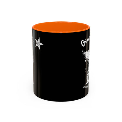 Gourmet Coffee Accent Mug - Perfect for Coffee Lovers, Gift for Him/Her, Office Decor, Birthday Presents, Home Kitchen