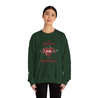 "The Heartbeat 528 of Our Holiday Season" Limited Edition Holiday Crewneck