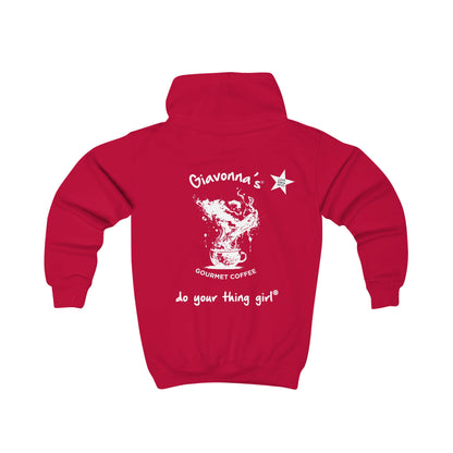 Personalized Kids Hoodie, Customizable Children's Sweatshirt, Gift for Young Coffee Lovers, Birthday Present, Cozy Kids Apparel