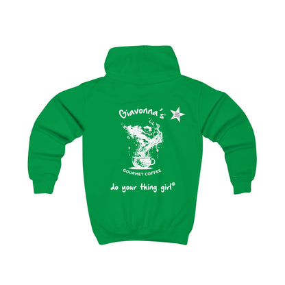 Personalized Kids Hoodie, Customizable Children's Sweatshirt, Gift for Young Coffee Lovers, Birthday Present, Cozy Kids Apparel
