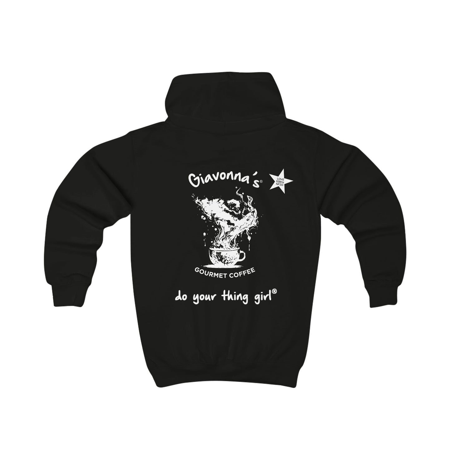 Personalized Kids Hoodie, Customizable Children's Sweatshirt, Gift for Young Coffee Lovers, Birthday Present, Cozy Kids Apparel