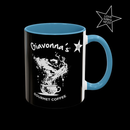 Gourmet Coffee Accent Mug - Perfect for Coffee Lovers, Gift for Him/Her, Office Decor, Birthday Presents, Home Kitchen