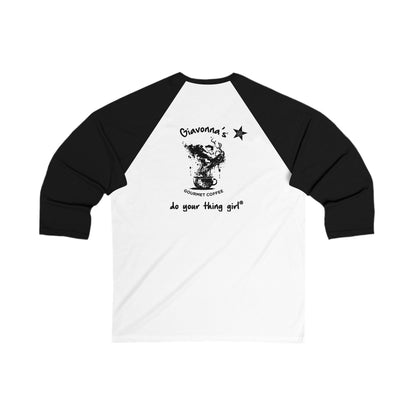 Unisex 3/4 Sleeve Baseball Tee