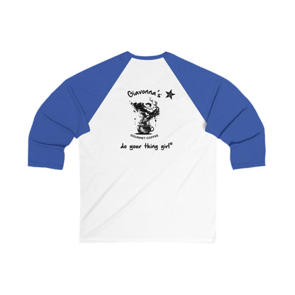 Unisex 3/4 Sleeve Baseball Tee