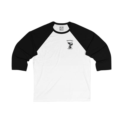 Unisex 3/4 Sleeve Baseball Tee - Casual Sporty Shirt, Unique Gift for Sports Lovers, Perfect for Birthdays, Celebrations