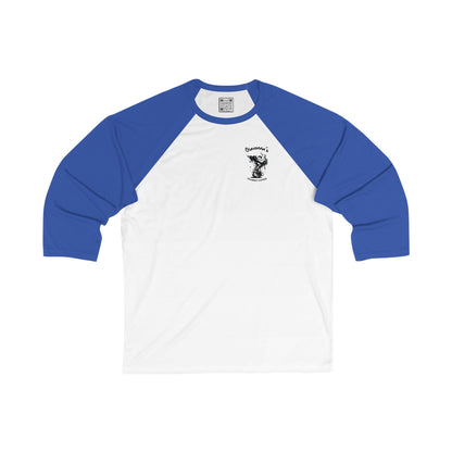 Unisex 3/4 Sleeve Baseball Tee - Casual Sporty Shirt, Unique Gift for Sports Lovers, Perfect for Birthdays, Celebrations