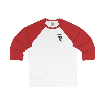 Unisex 3/4 Sleeve Baseball Tee - Casual Sporty Shirt, Unique Gift for Sports Lovers, Perfect for Birthdays, Celebrations