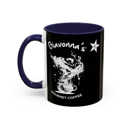 Gourmet Coffee Accent Mug - Perfect for Coffee Lovers, Gift for Him/Her, Office Decor, Birthday Presents, Home Kitchen