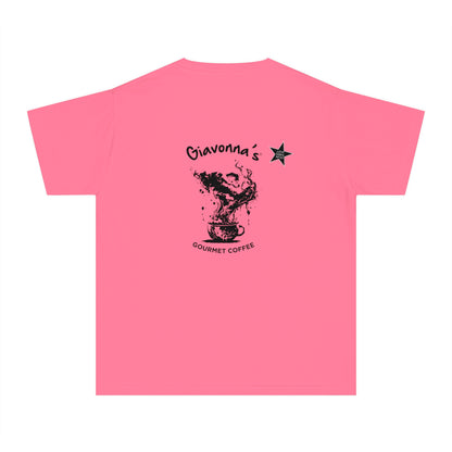 Youth Coffee Lovers Tee, Perfect for Casual Days, Gifts for Young Coffee Enthusiasts, Birthday Present, Cozy Everyday Wear