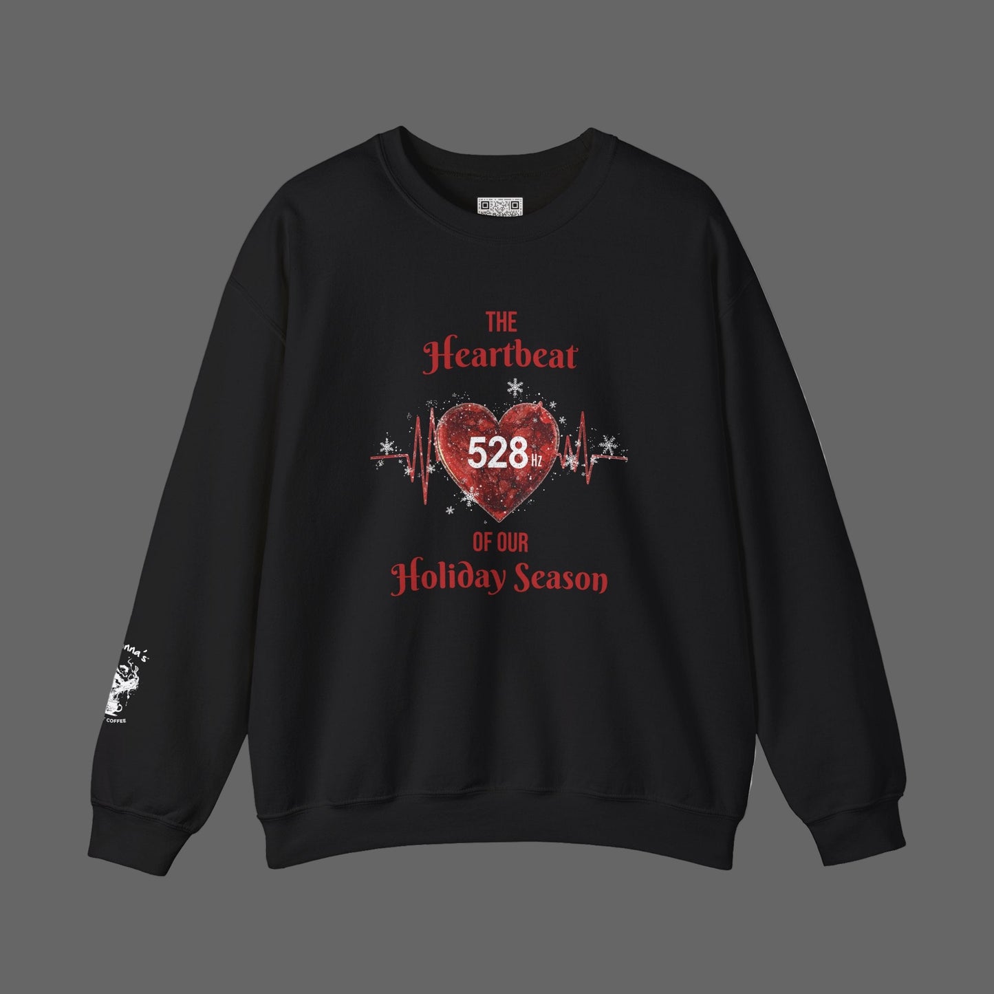 "The Heartbeat 528 of Our Holiday Season" Limited Edition Holiday Crewneck