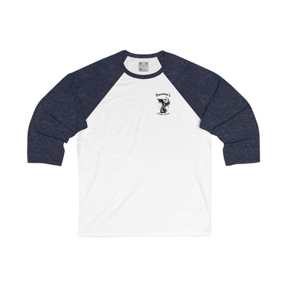 Unisex 3/4 Sleeve Baseball Tee - Casual Sporty Shirt, Unique Gift for Sports Lovers, Perfect for Birthdays, Celebrations